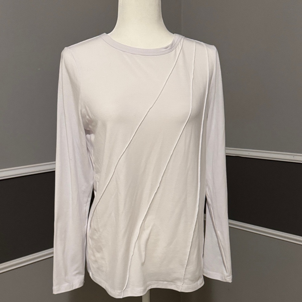 White Long Sleeve Women's Top